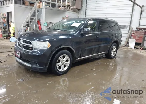 2012 Dodge Durango Crew z USA, uszkodzony, nr VIN 1C4RDJDG7CC291964
